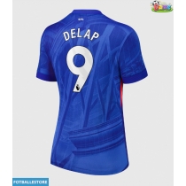 Chelsea Liam Delap #9 Hjemmedrakt Dame 2025-26 Kortermet